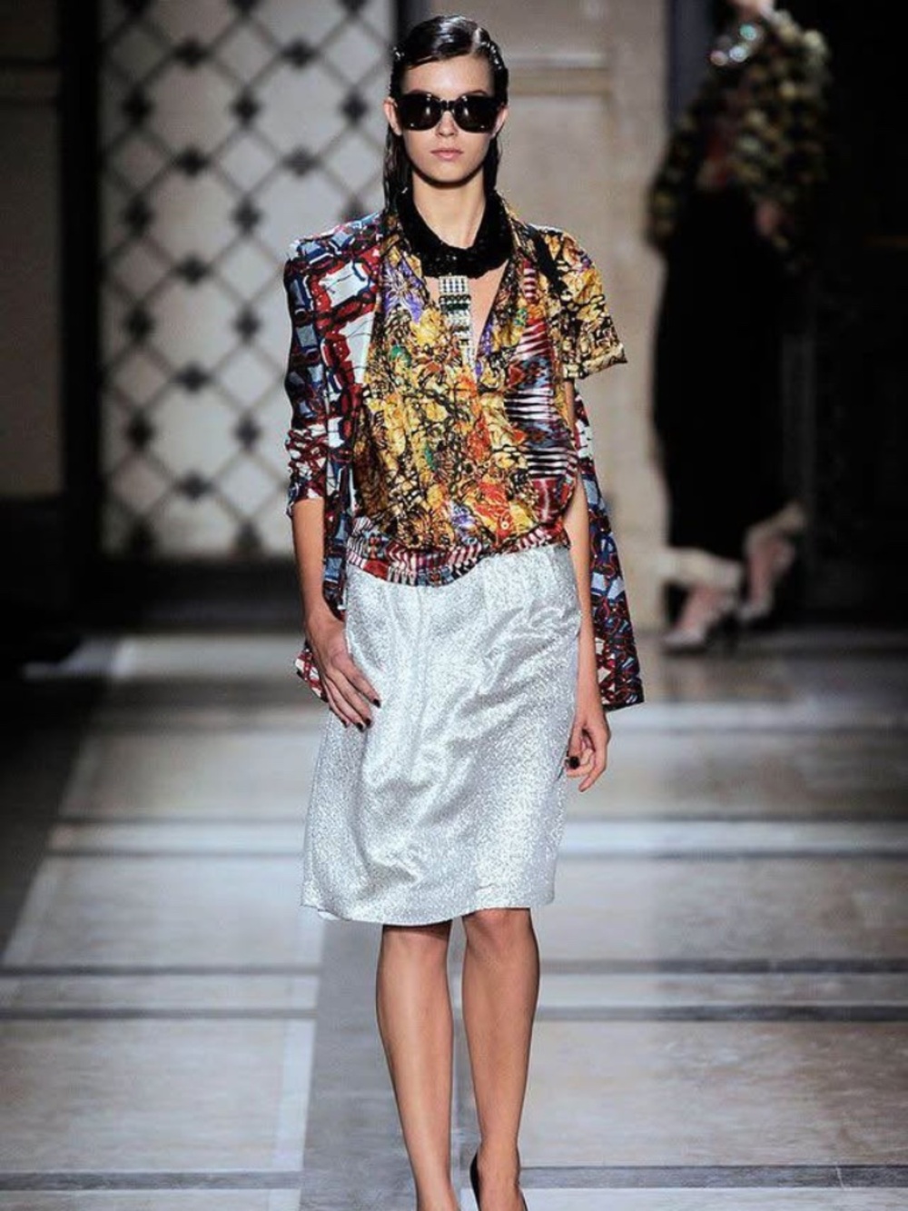 Dries Van Noten 2010 runway skirt